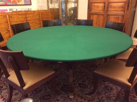 Felt poker table  $95